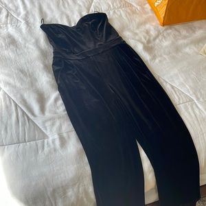 Express Velvet Jumpsuit